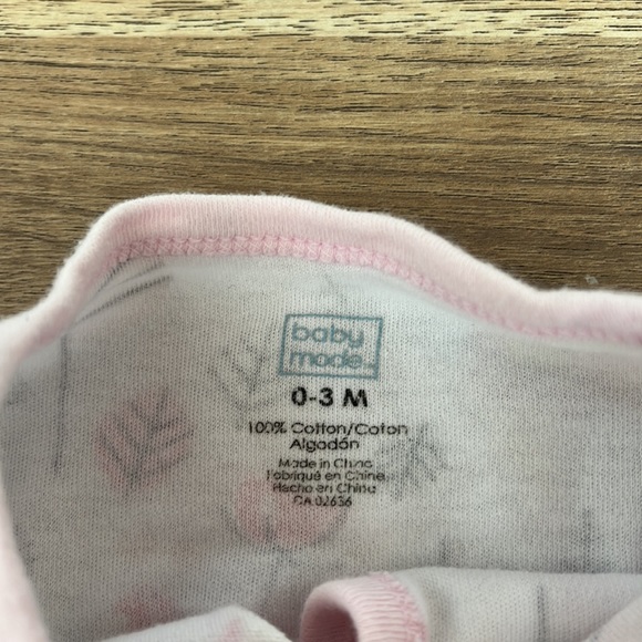 Baby Mode | Forest Animal Cotton Snap Footie Onesies 0-3 Months - Picture 5 of 6